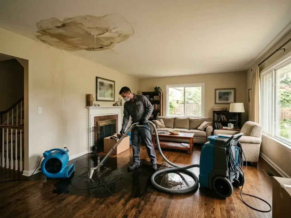 attic-pipe-burst-ceiling-drip-008 — frequently asked questions, Water Damage Restoration & Carpet Care in Shelby, OH